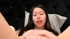 Amateur Asian Teen Sucks This Big Hard Cock