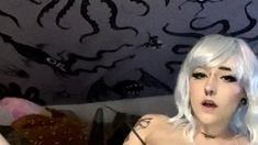 Skinny Blonde Teen Anal amp Vaginal Toys DP