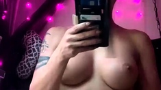 Solo webcam tranny masturbation