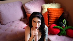Brunette Solo Webcam Masturbation