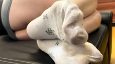 Foot Fetish jerk off Solo cyruz
