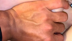 Anal solo playing amateur ass fingered in this pov video