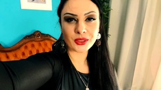 Brunette Solo Webcam Masturbation