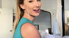 Close up Of Teen Masturbating