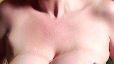 Leann amateur beautiful brunette with big boobs