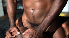 Pretty Ebony Fucked With Big Cock And Facial