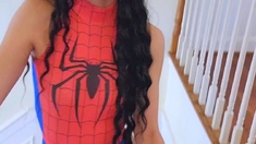 Milky ass solo hoe anally toys