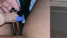 Stacked brunette goes solo toys and masturbation