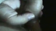 Docking, Cumming in Foreskin - Gay Amateur Handjob
