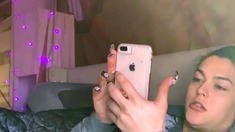 Brunette Solo Webcam Masturbation