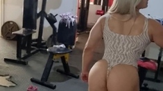 Lovely Blonde With Tight Pussy Masturbate Solo