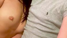 Amateur teen girlfriend homemade handjob with cumshot