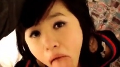 Malaysian GF Blows Her White Boyfriend