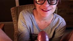 Cum-Swallowing Blowjob Snack
