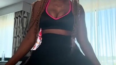 Hot Big Black Latina booty Black and Ebony