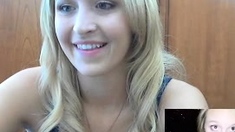 sexy webcam blonde girl fucking with boyfriend see