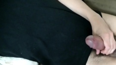 Black Amateur Twinks Handjob and Masturbation Session