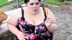 Hottie Bbw Solo Masturbation