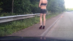 Outdoor Crossdresser Fun