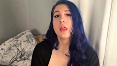 Freya Reign - Chastity and Cum Eating Consequences From