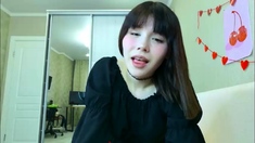 Cute Asian Chubby Teen Wild Dildo Masturbation