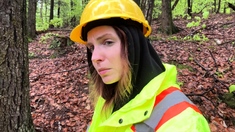 Amateur Blonde German Outdoors