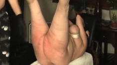 Amateur close up handjob with cumshot