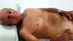 Big-cock Grandpa Wanks For Daddy
