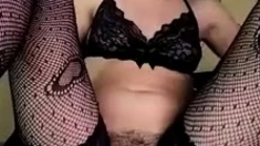 Amateur Striptease And Solo Masturbation