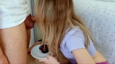 Blonde Teen Takes Her Cupcake With A Side Of Bdsm