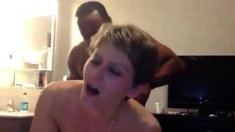 Sexy Short-haired Mature Gets Bbc In Her Ass