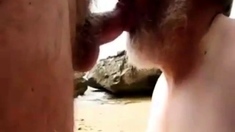 Beach Blowjob