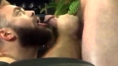 Bearded Guy Suck And Swallow