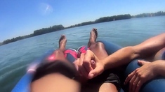 Inner Tube Bj On The Lake