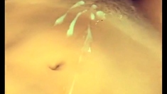 Big cumshot - POV