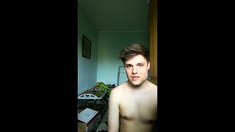 Cross-dressing striptease
