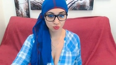 My Favorite Hijab in Blue